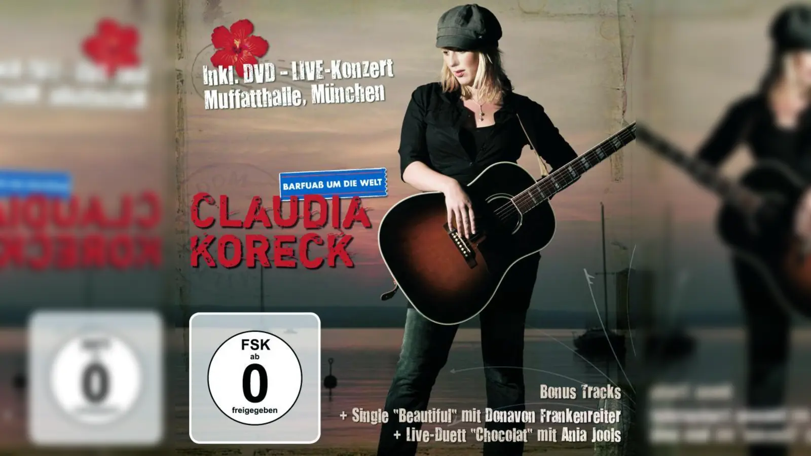Claudia Koreck: Barfuaß um die Welt (Foto: pi)