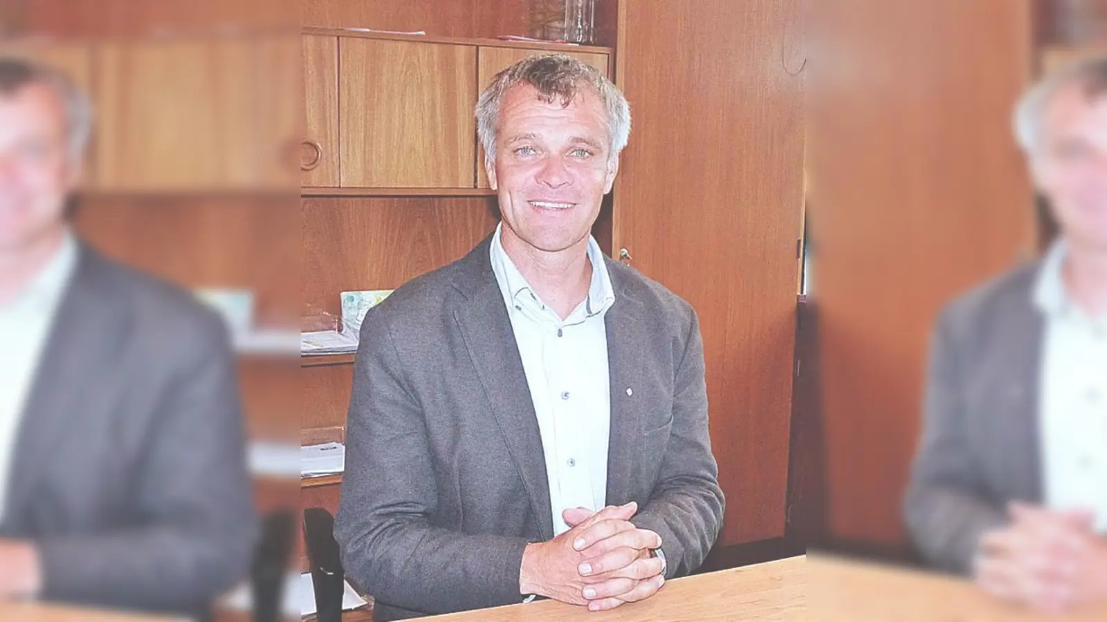 Stadtwerke-Chef Walter Huber ist recht zufrieden mit der Bilanz 2011.	 (Foto: bb)