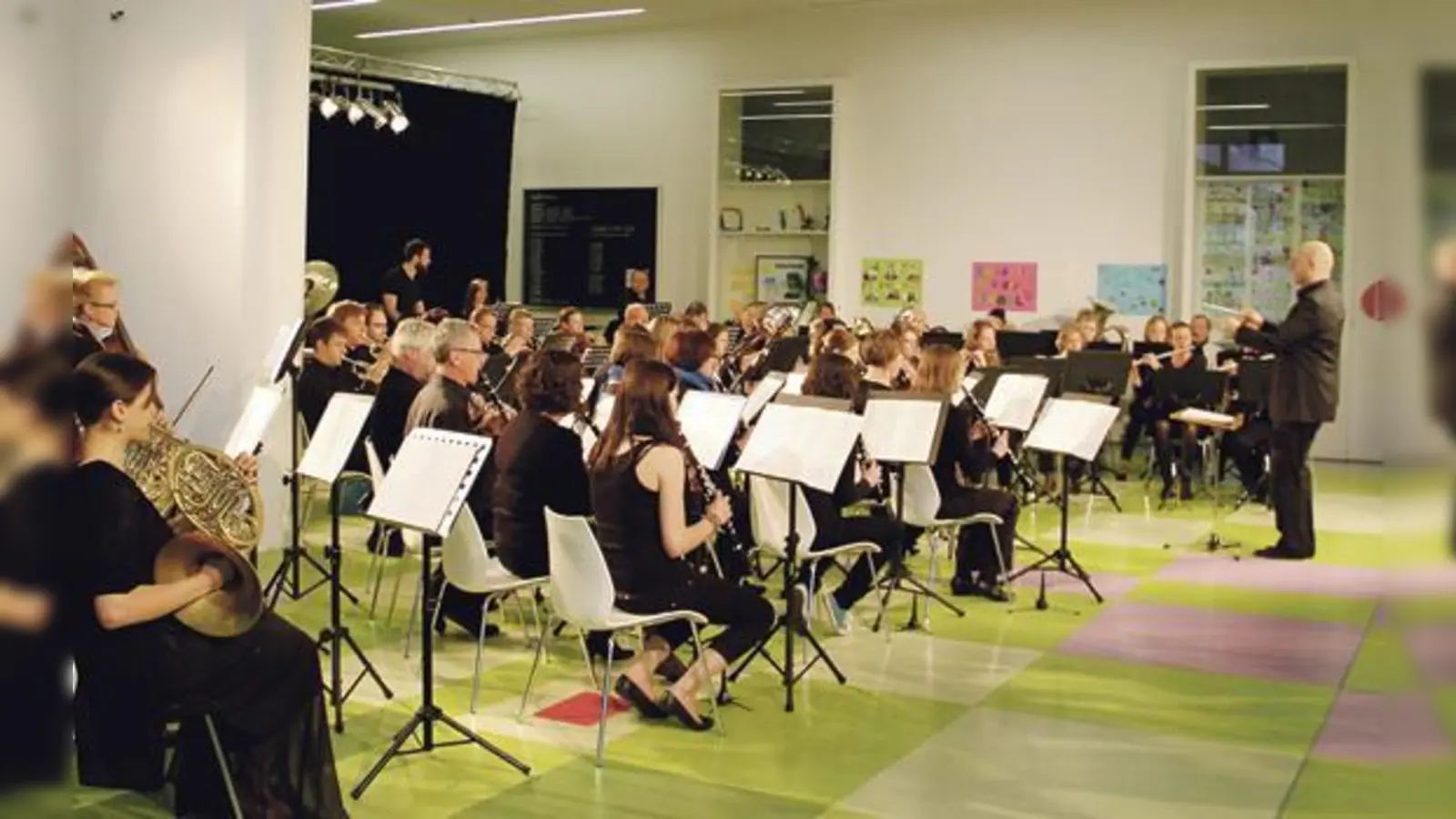 Das Symphonische Blasorchester Eching wagt einen musikalischen Sprung über den großen Teich. Zu hören sind unter anderem Klänge aus »Porgy und Bess«.	 (Foto: VA)