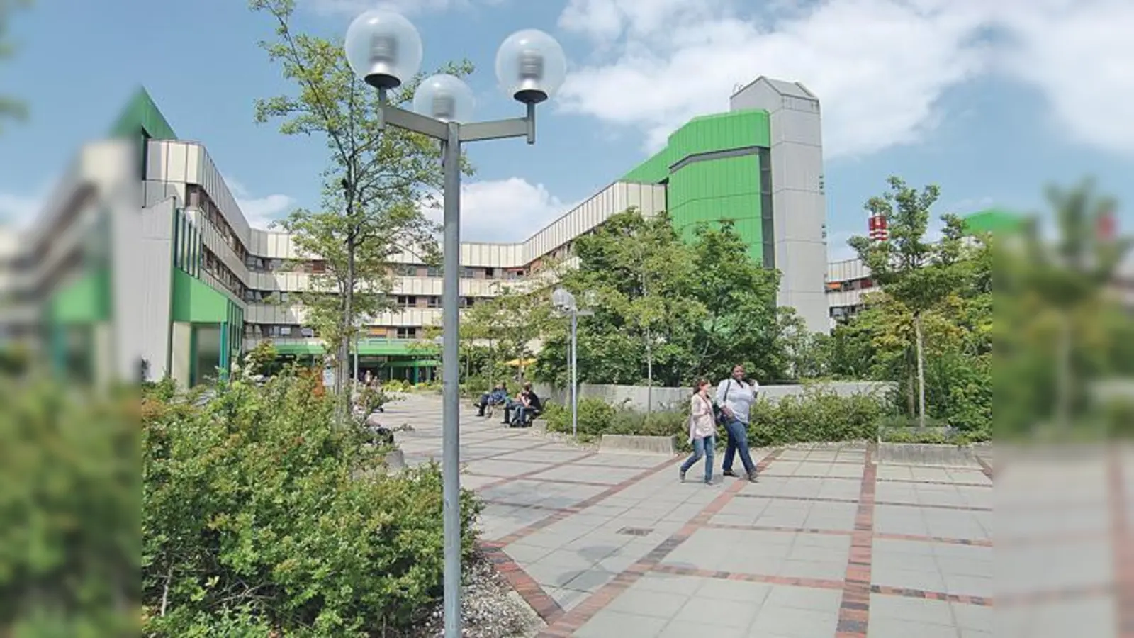 Der Eingangsbereich des Klinikums Bogenhausen heute.  (Foto: ikb)