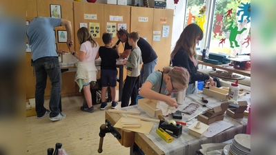 Viel zu entdecken und erleben gab es bei der Kinderstadt Dorfen. (Foto: Kreisjugendring Erding)