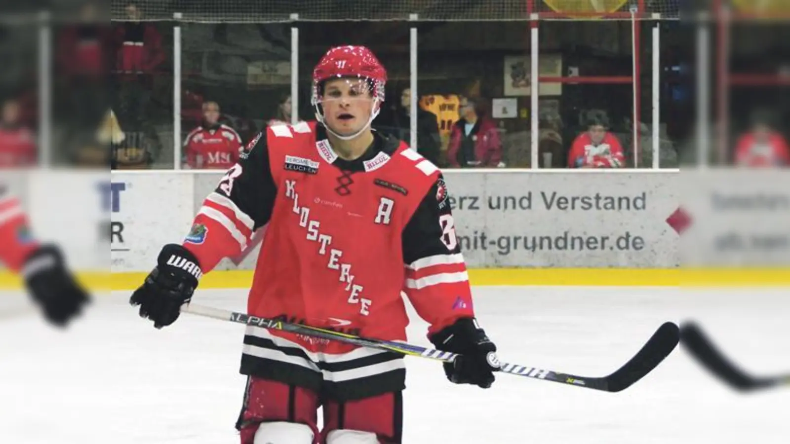 Allrounder Florian Engel, der dem EHC Klostersee künftig nur noch im Notfall »standy-by« zur Verfügung stehen wird	 (Foto: smg)