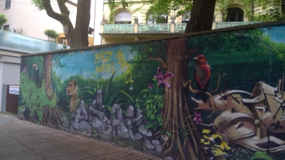 Streetart am Auer Mühlbach in München: Auch in Unterföhring sollen bald legale, öffentlich zugängliche Kunstwerke entstehen. (Archivbild: bas)