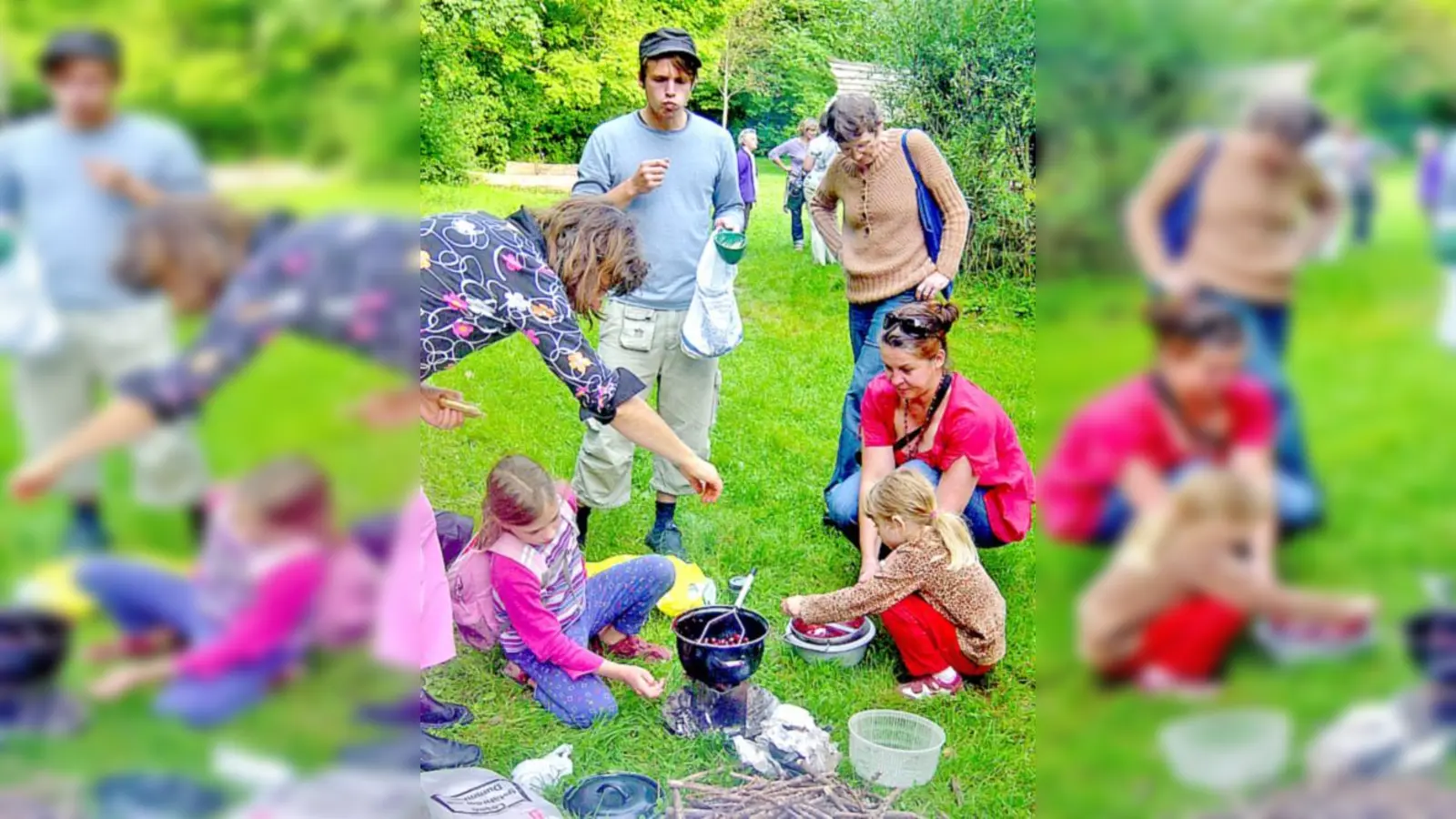 Mit Flotter Lotte und Kartoffelstampfer wurde Mus hergestellt.	 (Foto: VA)