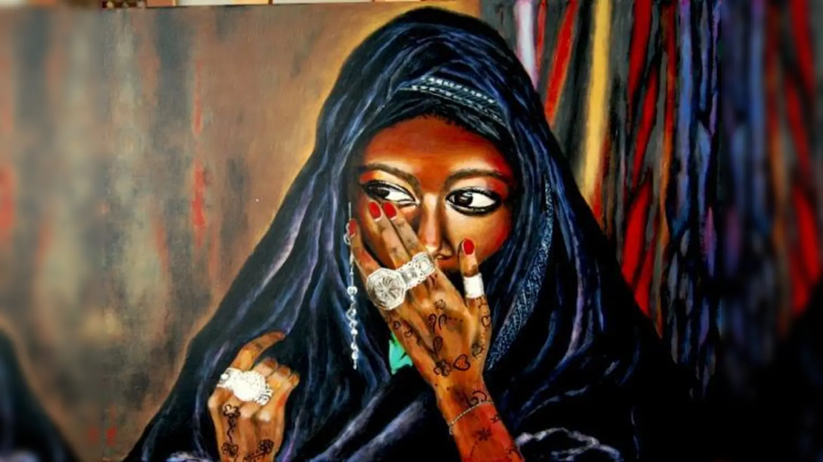 Neben den Portraitbildern von Ingrid Bauer werden auch Tier- und Aktbilder präsentiert.	 (Foto: Privat)