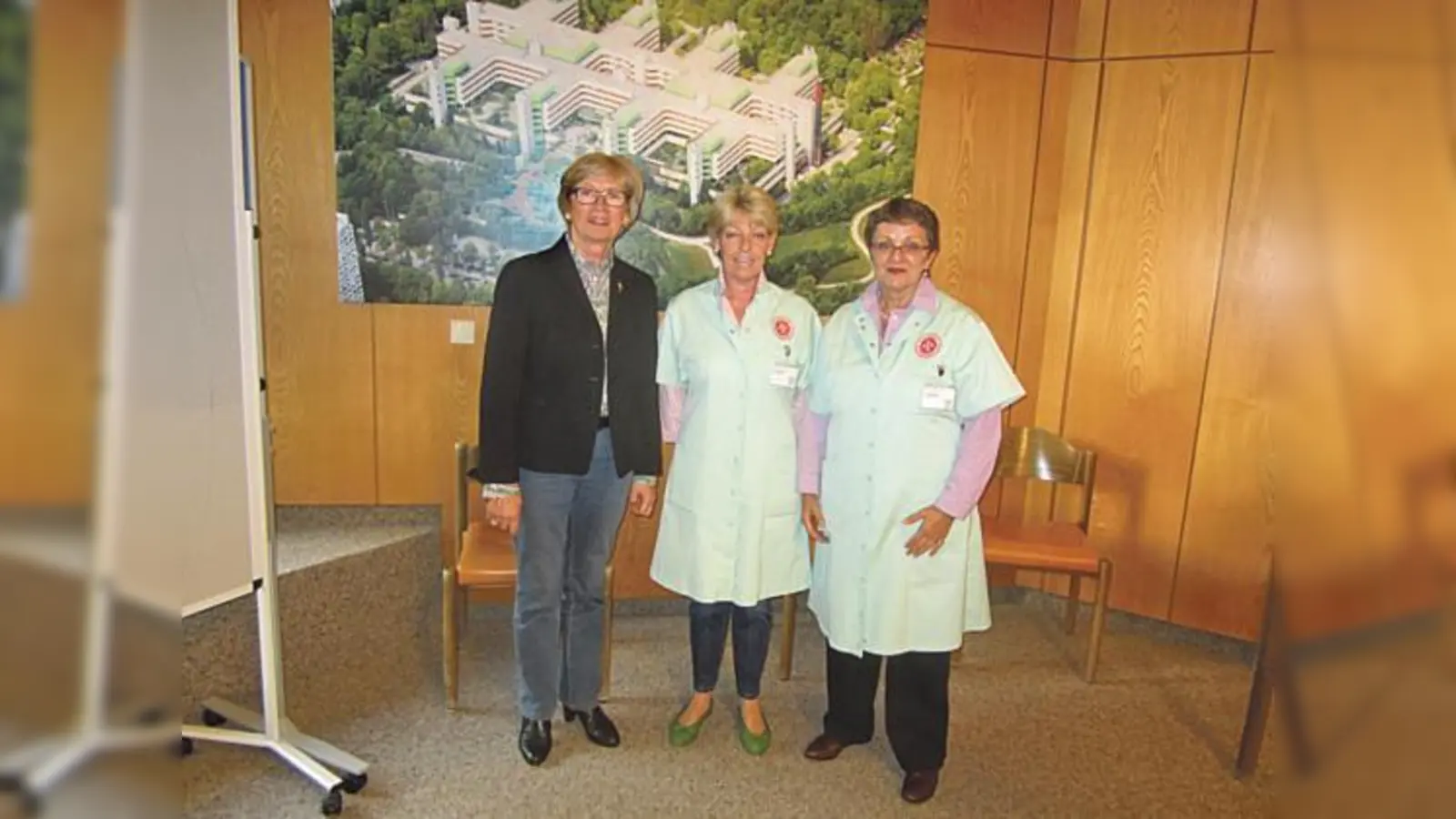 Gabriele Müller, Gabi Niessen-Daur und Gabriele Sepper (v. li.) erzählten von ihrer Arbeit.  (Foto: privat)