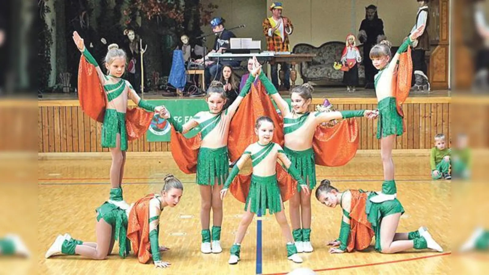 Ein buntes Programm beim Kinderfasching sorgt für beste Unterhaltung bei den Gästen.	 (Foto: FC Fasanerie Nord)