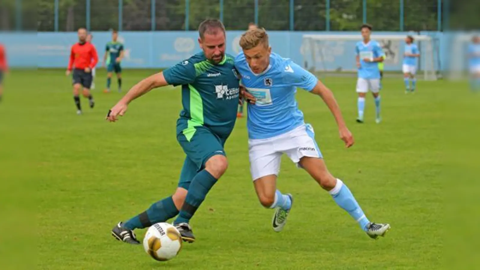 Giesinger Derby: Amateur-Löwen gegen SC München.  (Foto: Anne Wild)