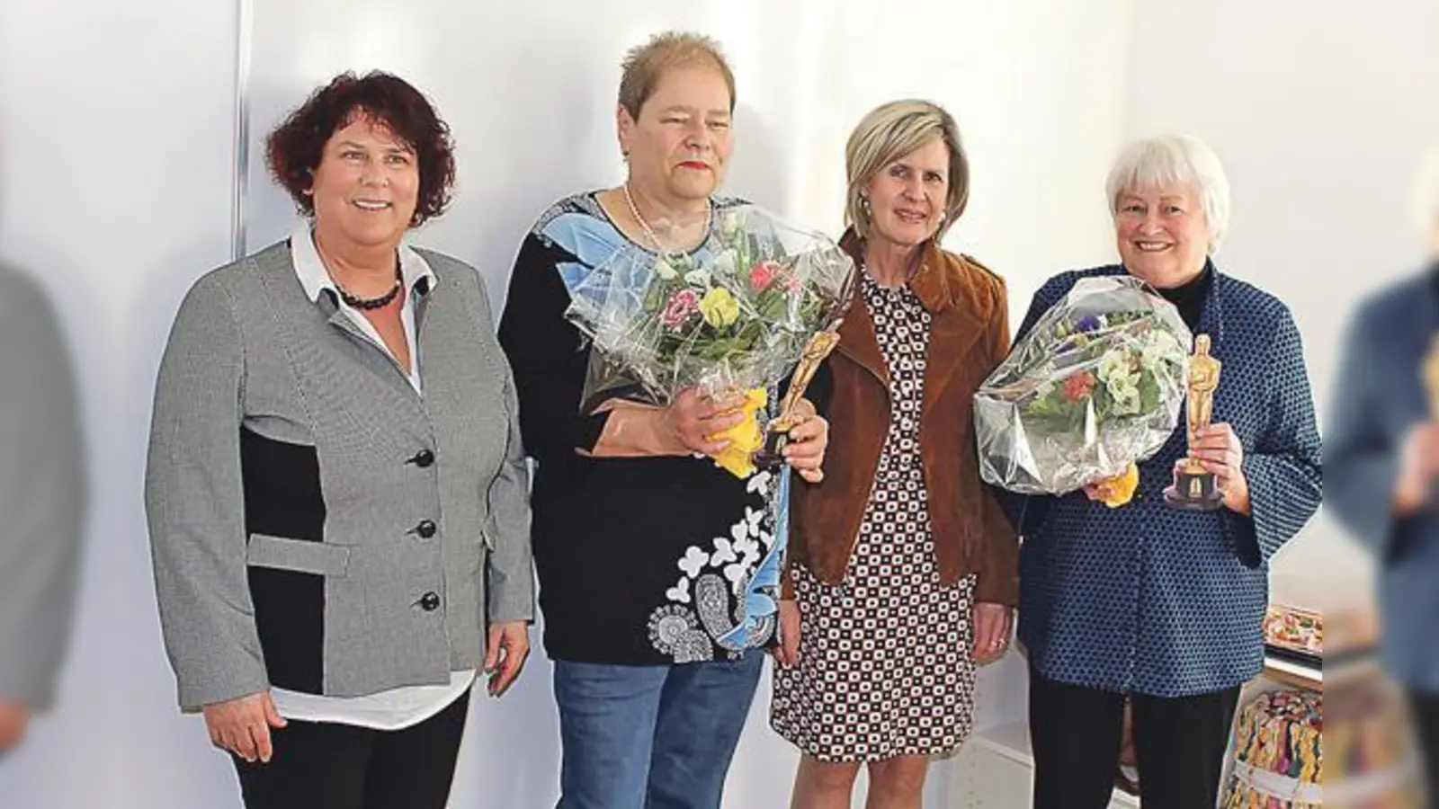 Margareta Förster (Geschäftsführerin NBH), Else Graf, Doris Keymer (Vorstand NBH) und Bärbel Alt (v.l.n.r.).	 (Foto: privat)