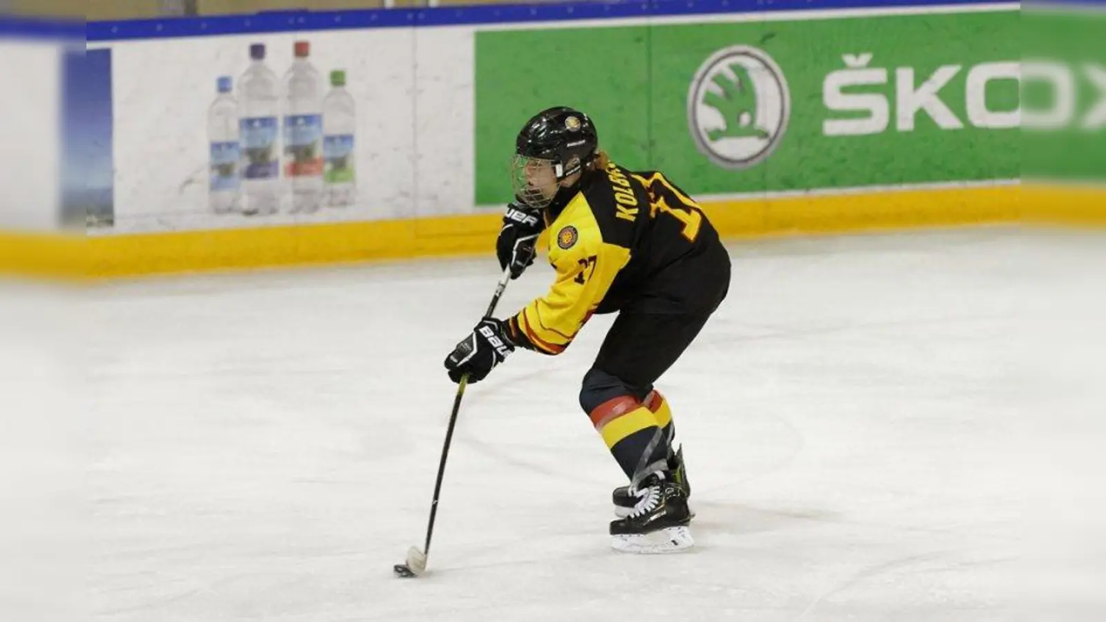 Daniela Kolbeck bei der U18-Weltmeisterschaft. (Foto: Richard Langnickel)