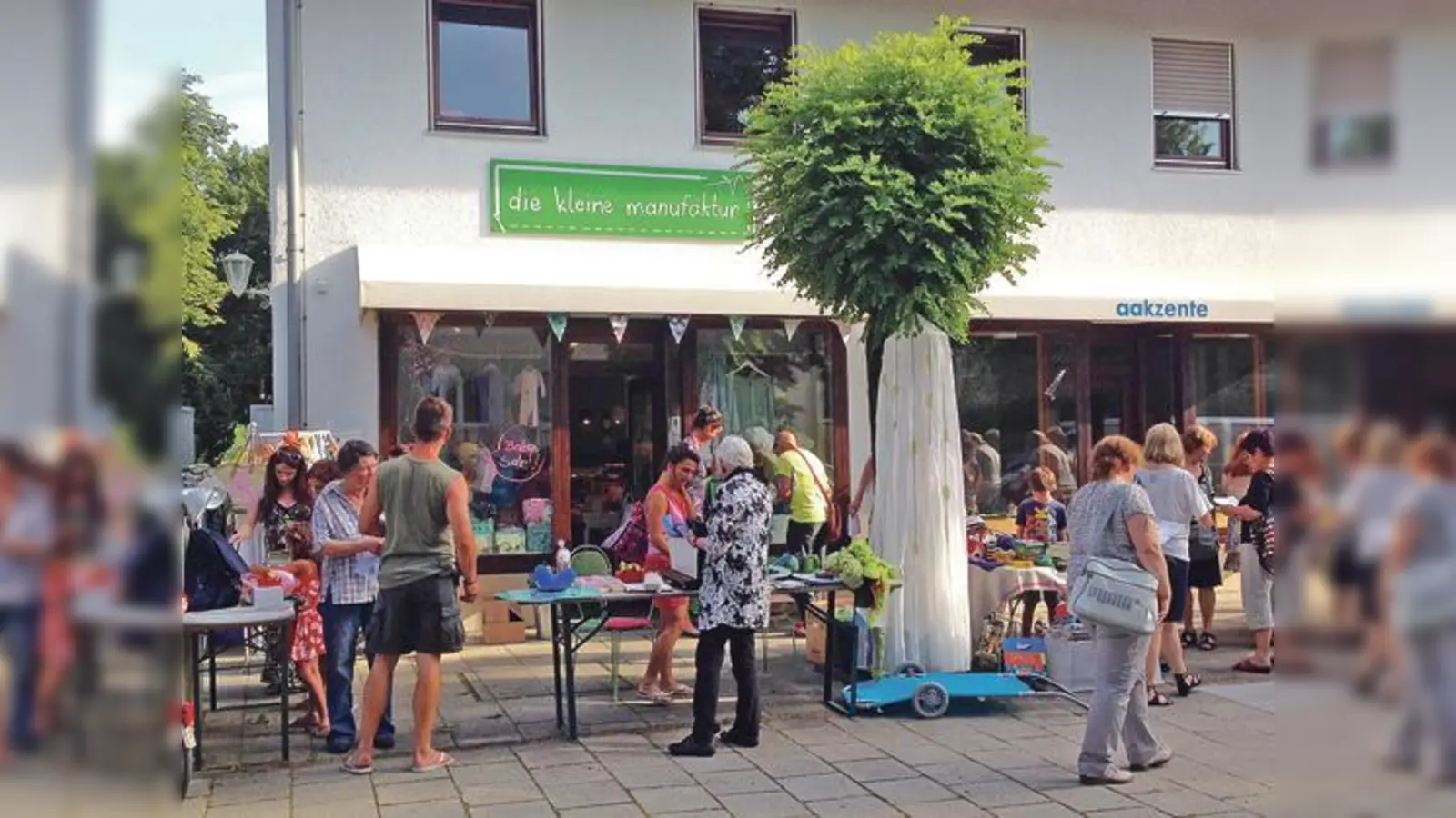 Seit rund vier Jahren findet auch ein Hinterhof-Flohmarkt in Harlaching statt, mit wachsender Beliebtheit.	 (Foto: VA)