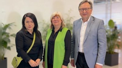 Rudolf Schnur, Urheber und geschäftsführender Gesellschafter, Andrea Lapper, Mitgründerin und Gesellschafterin und Stefanie Möller, geschäftsführende Gesellschafterin. (v.r.) (Foto: LA-umwelt gemeinnützige GmbH)