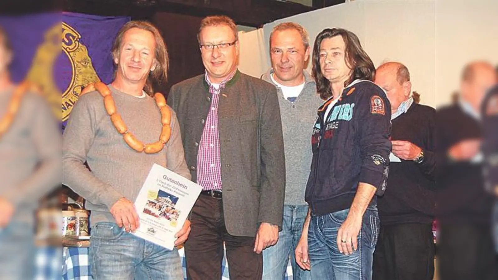 Gewinner Hans Brandner, Oliver Kugler, Manfred Opel, Volker Müller, Rainer Ritchel (v. li.).	 (Foto: Privat)