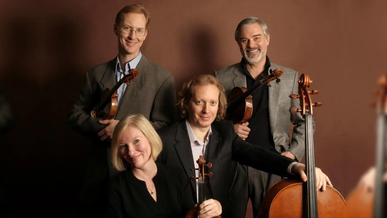 Das weltberühmte American String Quartett gastiert bei den Vaterstettener Rathauskonzerten. (Foto: Peter Schaaf)