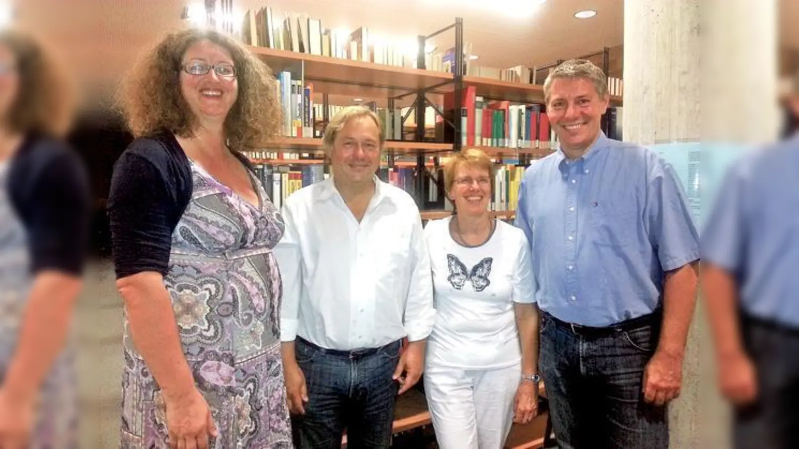 Neuer Vorstand (v.li.): Kerstin Kattner, Martin Reichart, Caroline Schwarz  und Dr. Kai Kehe. 	 (Foto: Verein)