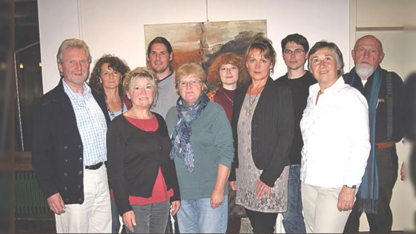 Sie kandidieren: Klaus Röver, Erika Kindler, Ursula Stosiek, Sylvia Jung,Irena Hirschmann (vorne), Michaela Holzer, Manfred Wutz, Marianne Hefka, Benjamin Wutz, Günter Hirschmann.	 (Foto: VA)