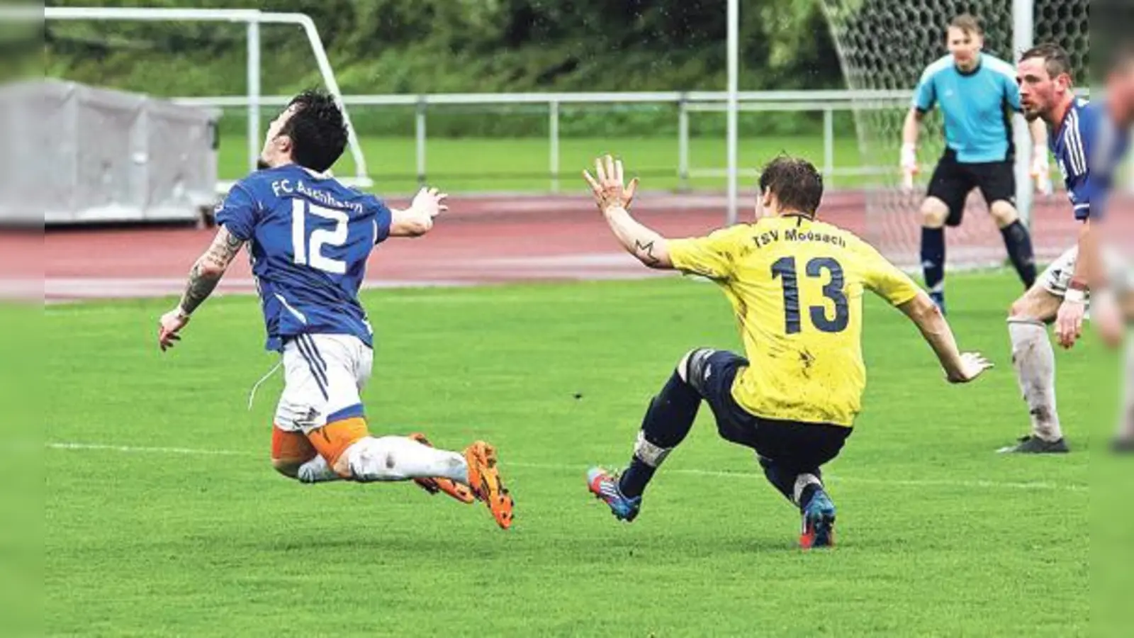 Die Kreisligen sind auf der Zielgeraden und auch die Härte im Aufstiegs- und Abstiegskampf nimmt zu. 	 (Foto: Christian Riedel)