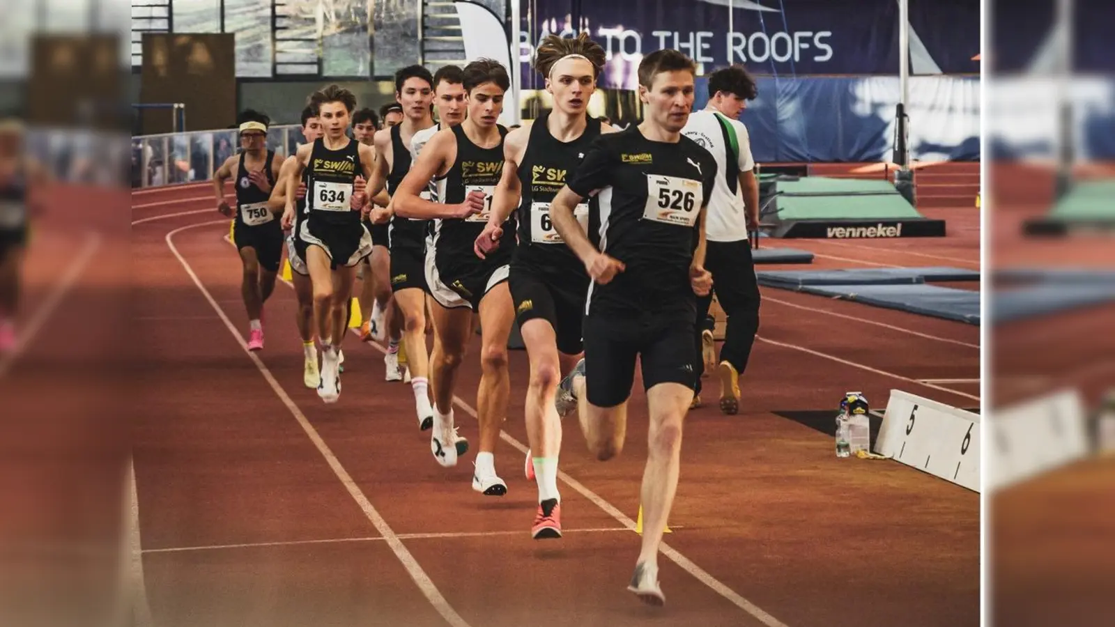 Leichtathletik-Talente aus Deutschland und dem Ausland liefern sich beim Munich Indoor Kämpfe um den Sieg. (Foto: © LG SWM / Moritz Mühlpointner)