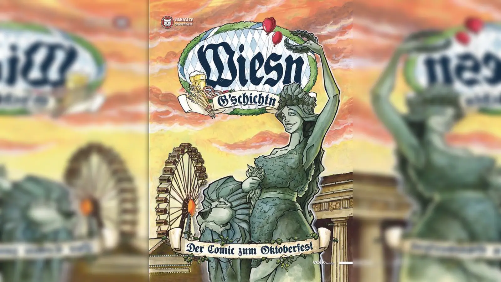 Premiere für die Wiesn als Comic: jetzt erschienen.  (Foto: Verlag)
