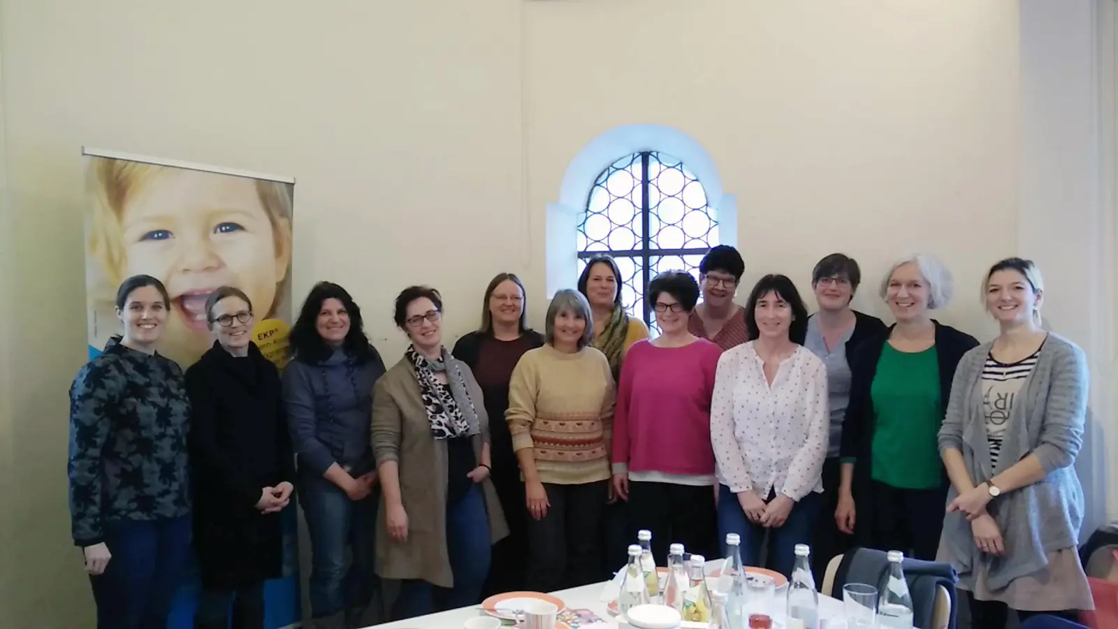 Silvia Müller-Frontzek (2. von rechts) im Kreis der EKP Leiterinnen. (Foto: KBW Ebersberg)
