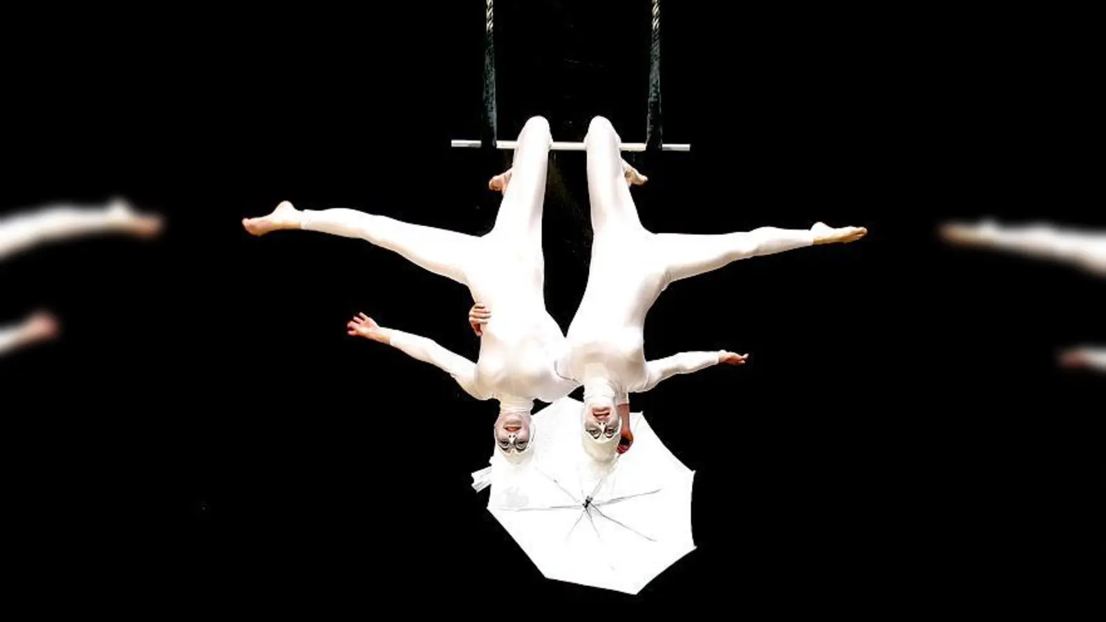 Das Sporttheater-Ensemble« des TSV Oberhaching erhielt eine Auszeichnung für ihre gleichermaßen kunstvolle wie humorvolle Darbietung. 	 (Foto: TSV)