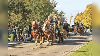 Am Kirchweihsonntag, 21. Oktober, findet in Hergolding der 10 Kirchweihritt statt. 	 (Foto: Leonhard Spitzauer)
