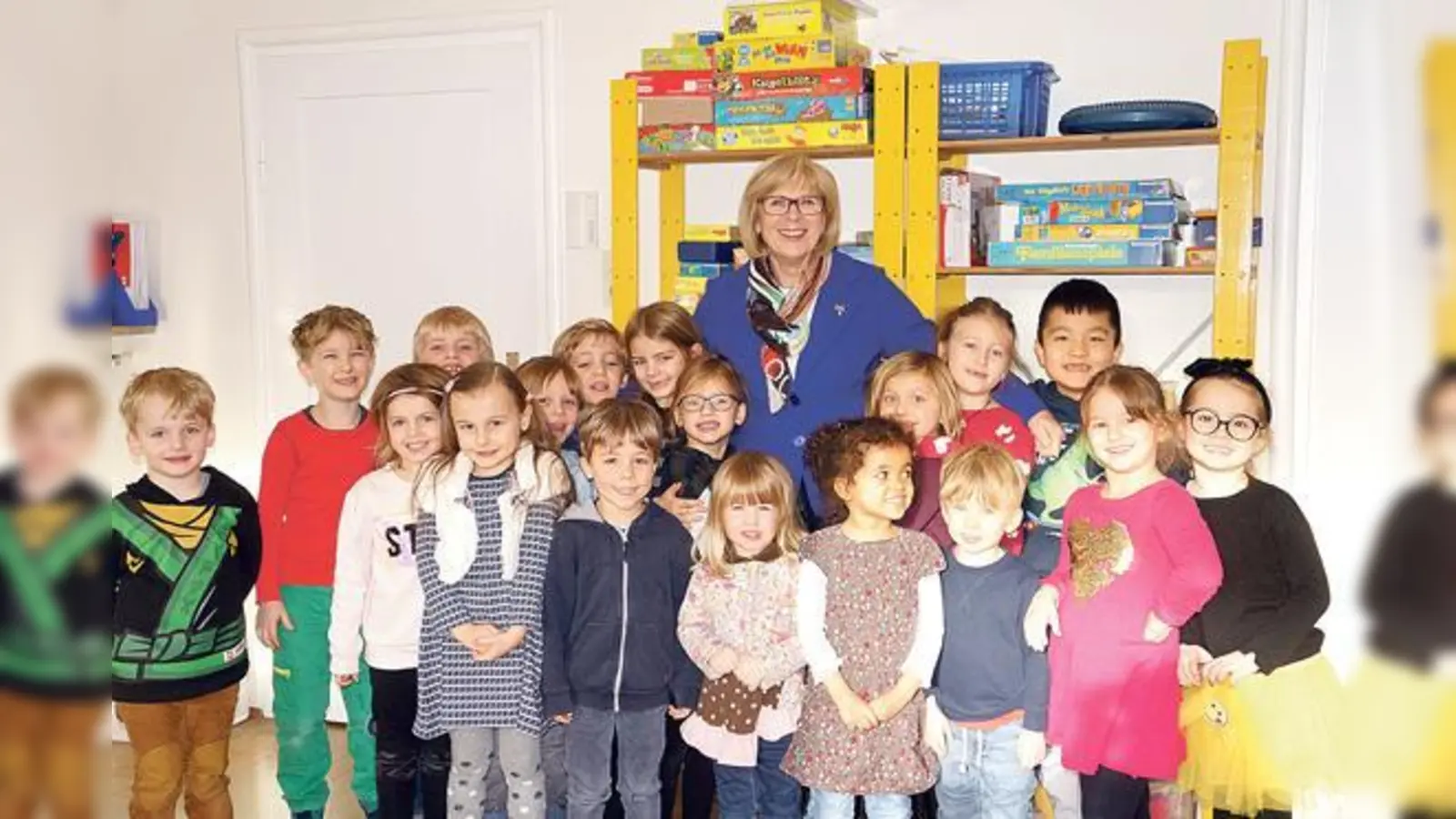 Die Leitung und Begründerin der »Kinderwelt Harlaching« Theresa Bauer ist nach 47 Jahren im Beruf in den verdienten Ruhestand gegangen. Die Kinder werden sie vermissen.	 (Foto: hw)