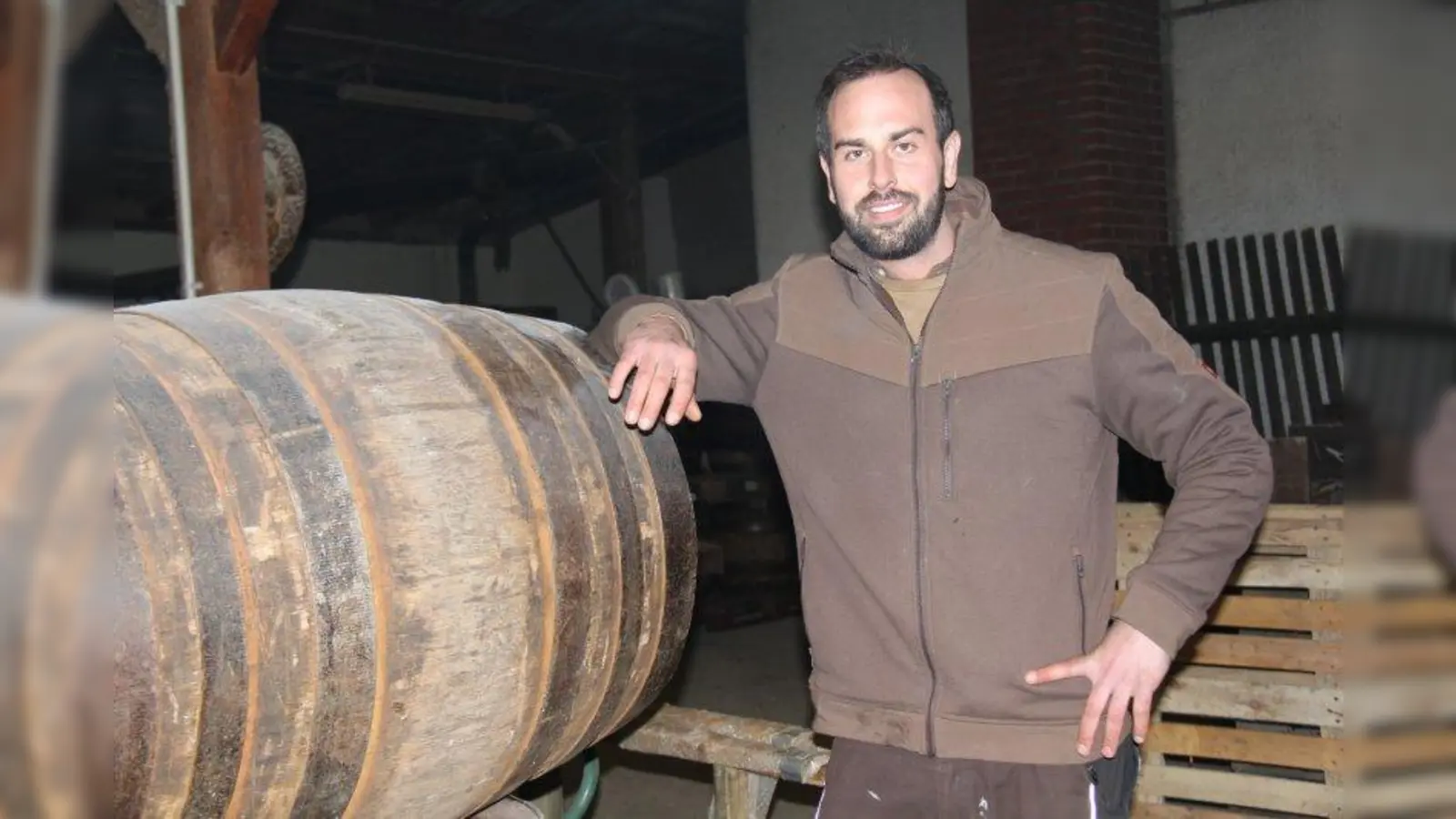 Peter Schmid ist Fassmacher und erster Vortänzer bei Münchens Schäfflern. (Foto: kö)