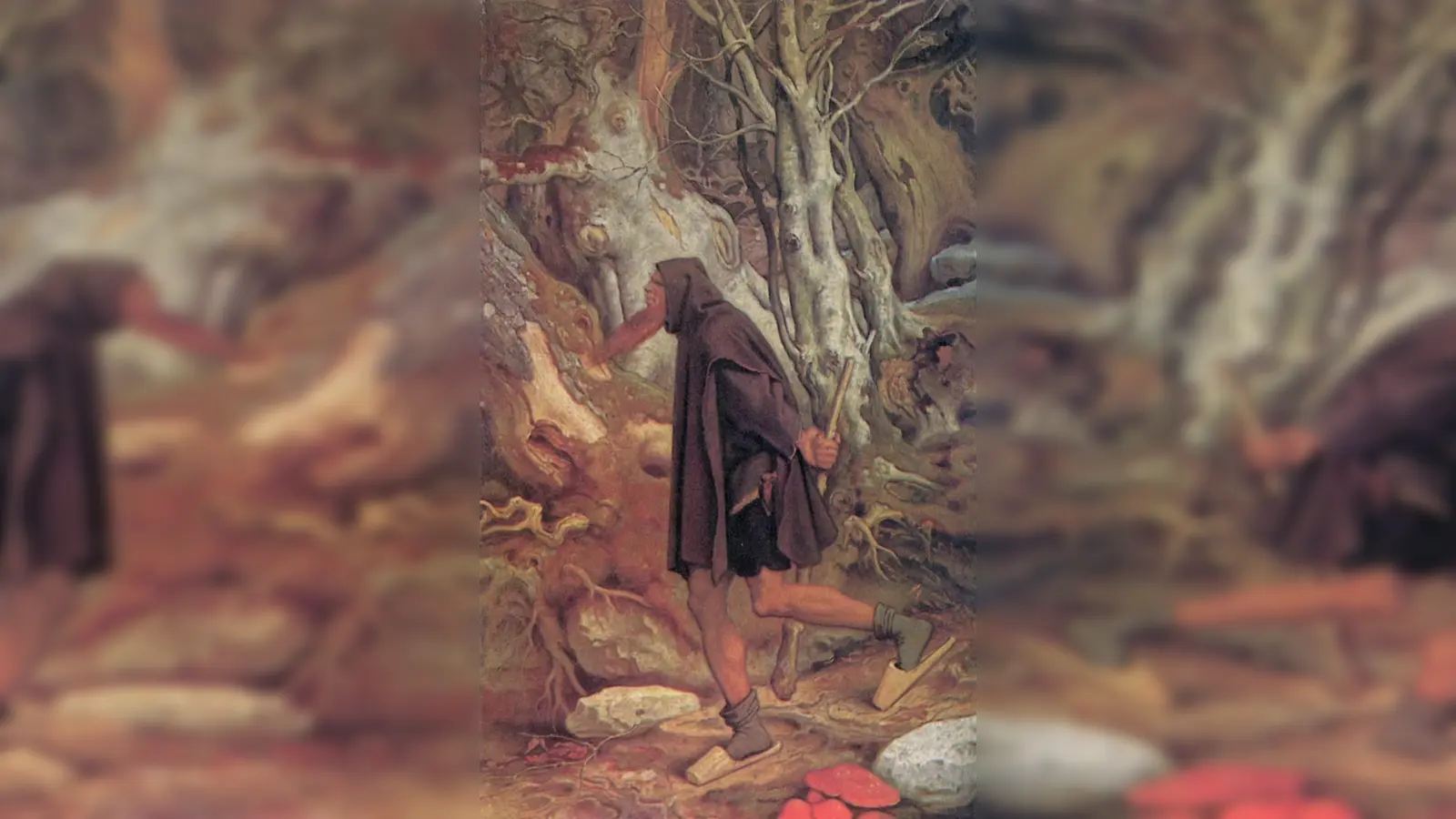 Rübezahl, dargestellt von Moritz von Schwind im Jahr 1859. (Foto: gemeinfrei)