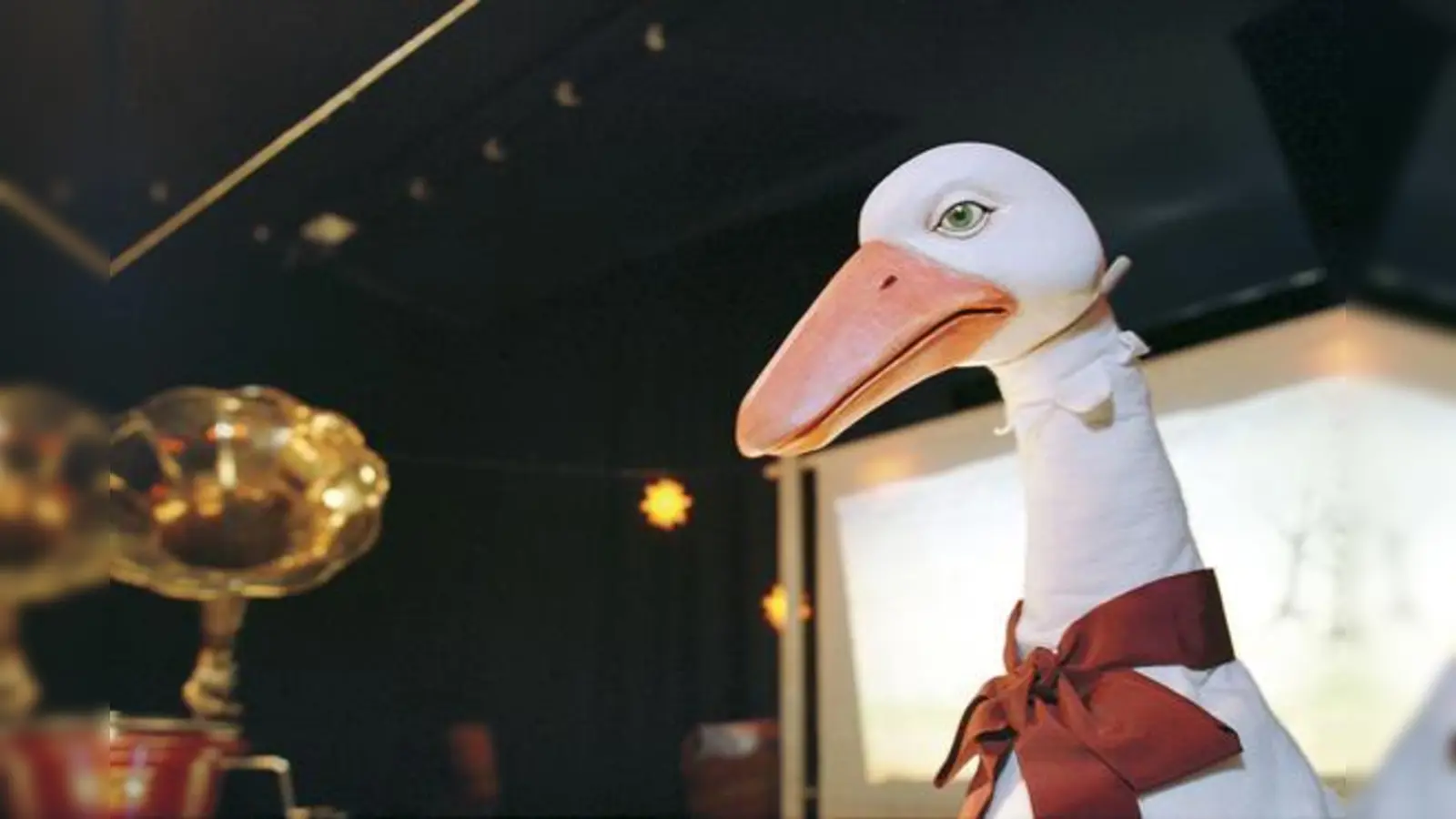 Puppentheater auf der Zitadelle Spandau präsentiert im Kultur im Oberbräu „Die Weihnachtsgans Auguste.”  (Foto: Mike Schmidt)