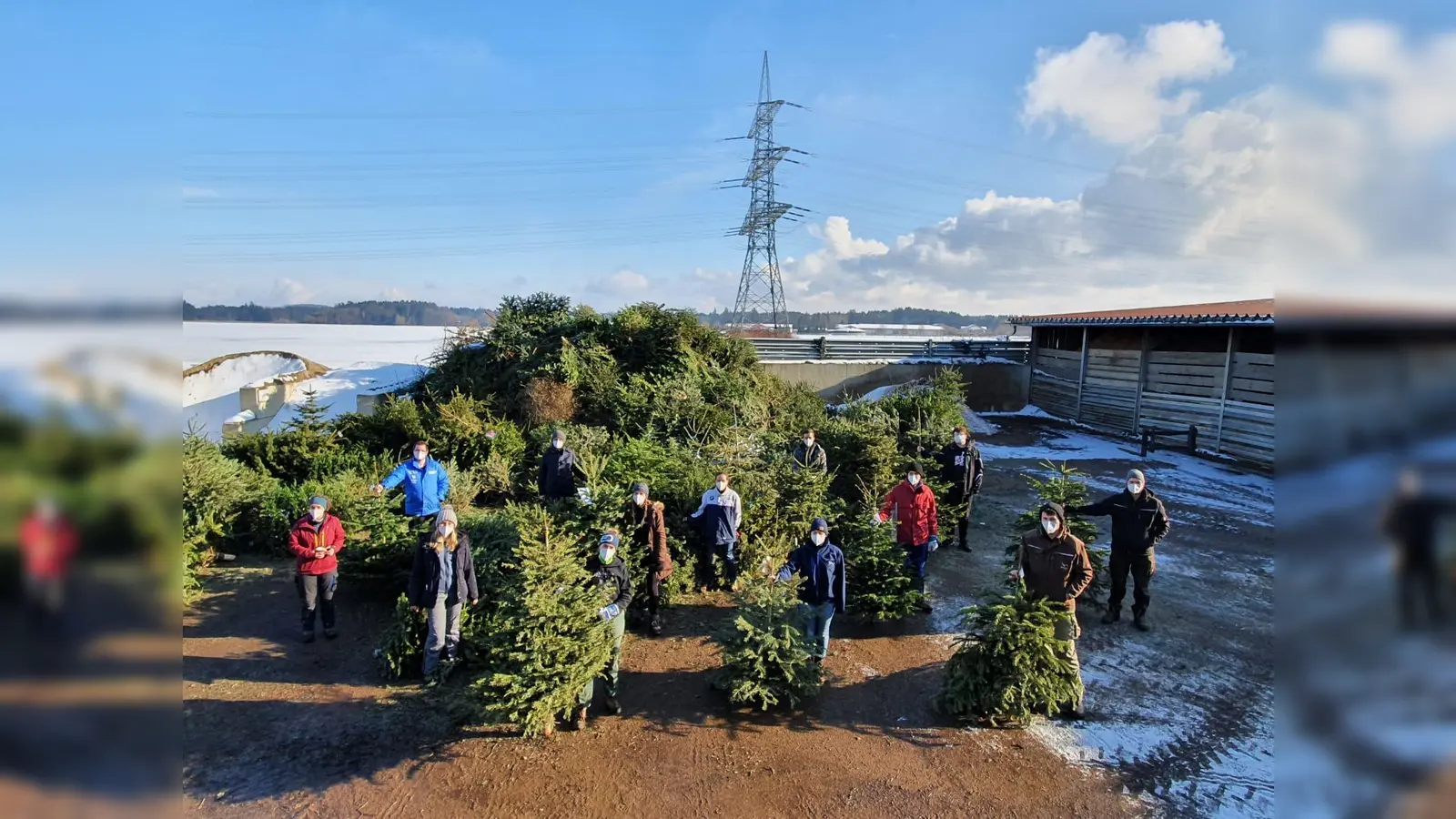 Am 8. Januar sind zahlreiche Mitglieder der Jungen Union wieder unterwegs, um ausrangierten Christbäume in sieben Landkreisgemeinden einzusammeln. (Foto: Junge Union)