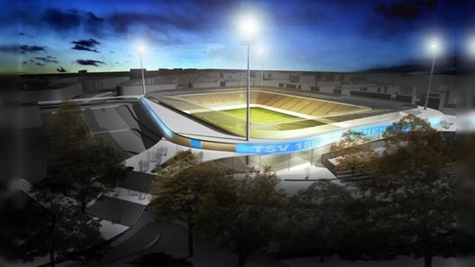 Visualisierung des Ausbauentwurfs von 2010.  (Foto: Prof. Schwarz und Prof. Theilig)