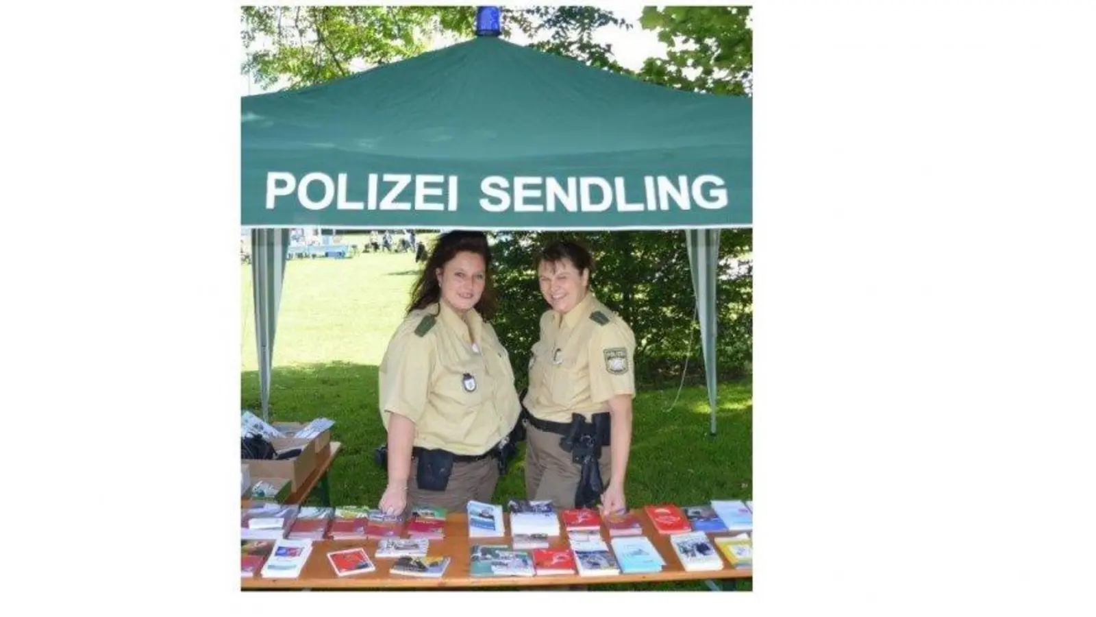 Carolin Landsmann (l.) und Marion Münster leiten der Kurs bei der PI Sendling. (Foto: PI Sendling)