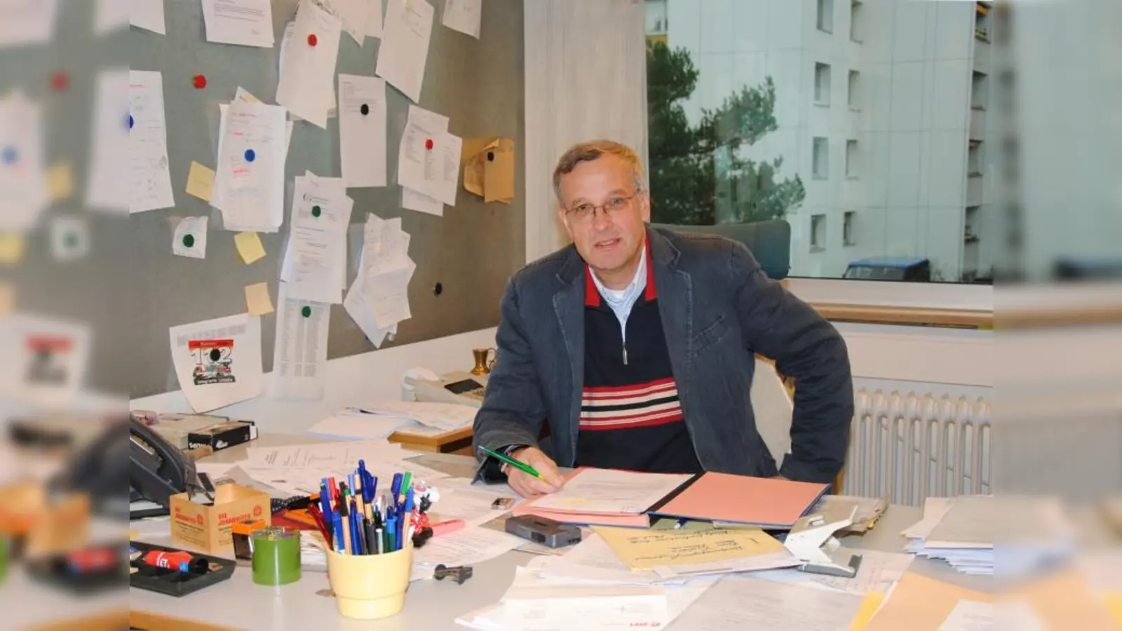 Bruno Didrichsons, Leiter des Amtes für Jugend, Familie, Senioren, Soziales und Schulen (Amt 5) erinnert sich an die Anfänge des Projekts. (Foto: Eva Schraft)
