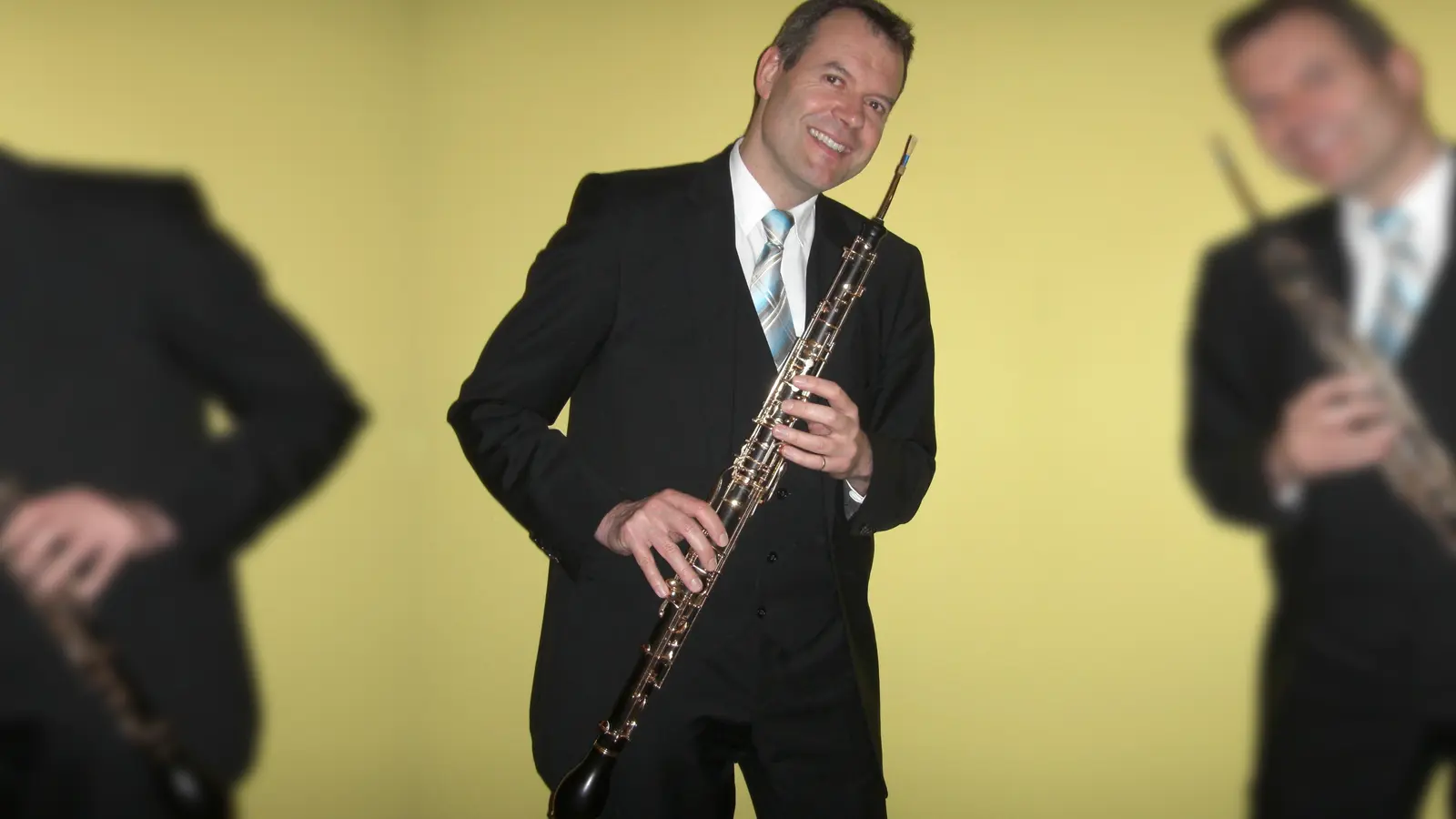 Dirk-Michael-Kirsch spielt Oboe. (Foto: Dirk-Michael Kirsch)