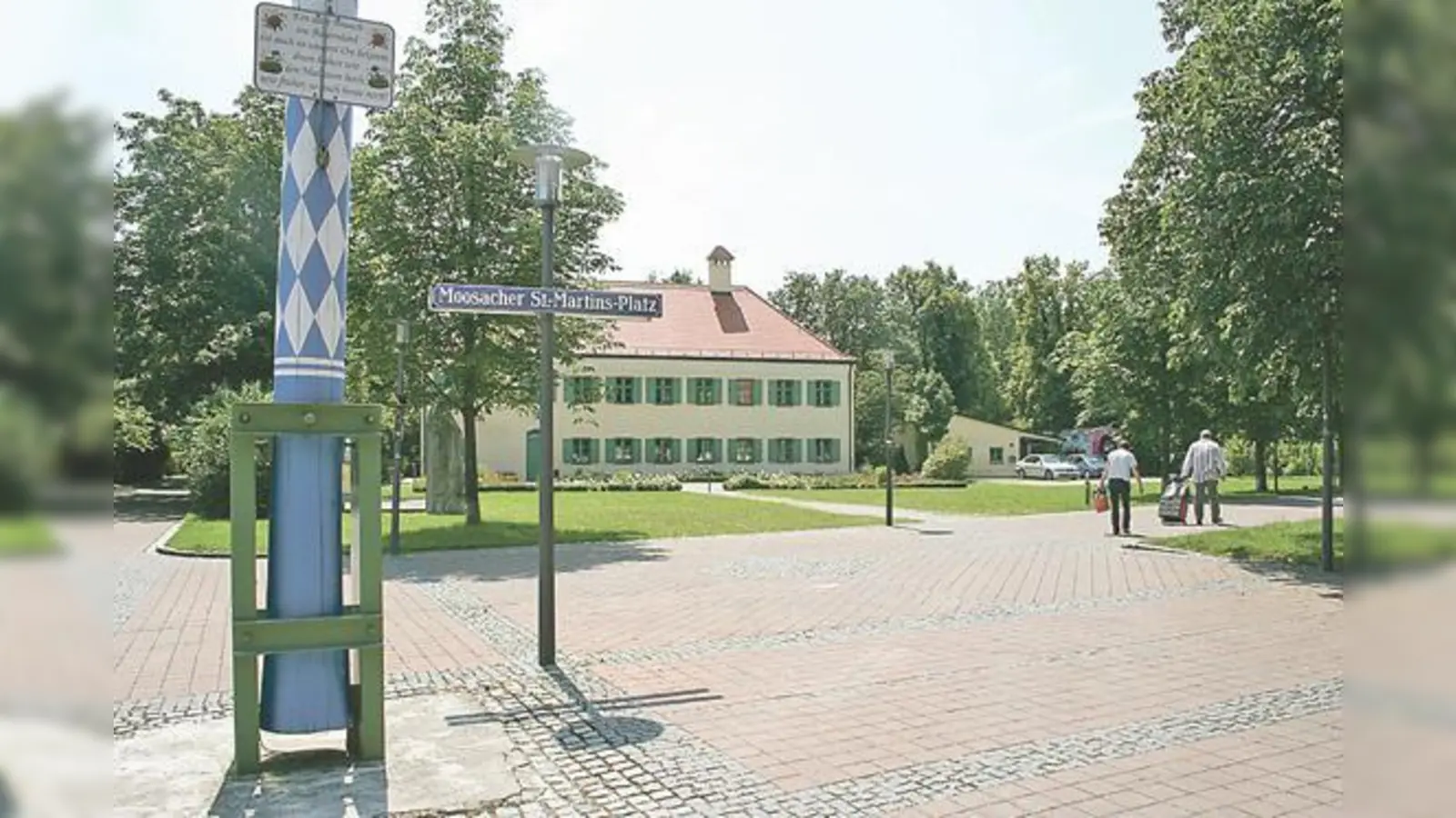 Der denkmalgeschützte Bereich um das Pelkovenschlössl wird zwar verkleinert, bleibt den Moosachern aber im Wesentlichen erhalten.  (Foto: W. Schmidt)