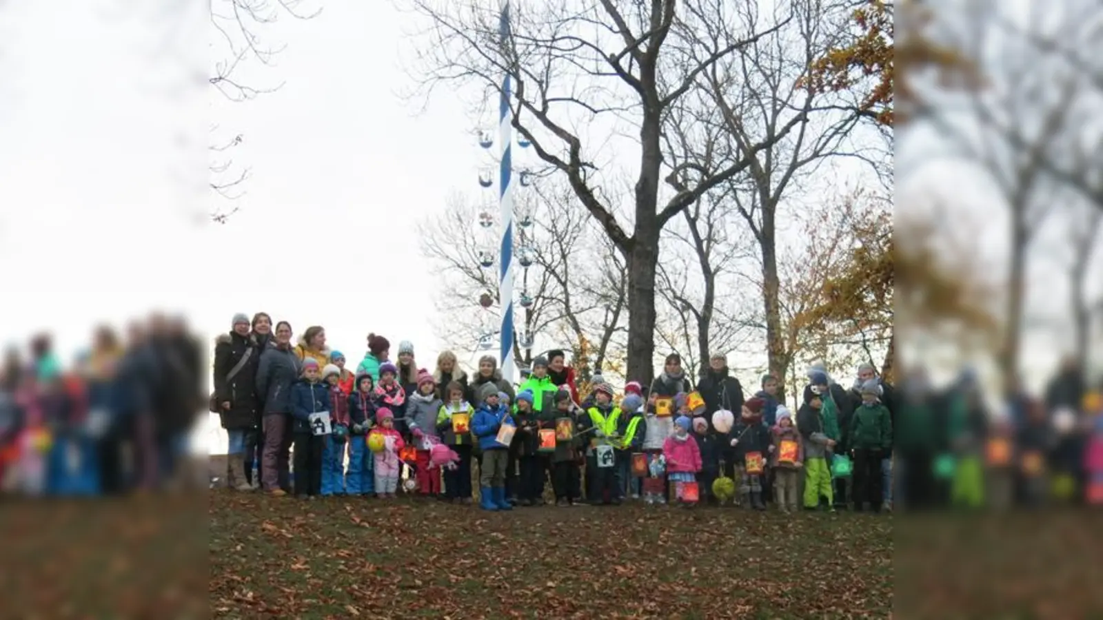 Spendensammlung zu St. Martin für das Projekt Omnibus in Ottendichl und Salmdorf.  (Foto: privat)