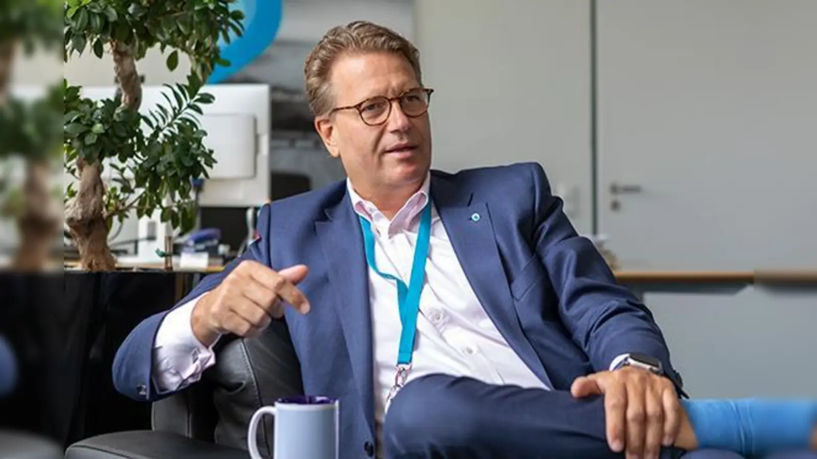 Vorstand der Versicherungsgruppe die Bayerische: Martin Gräfer.  (Foto: Anne Wild)