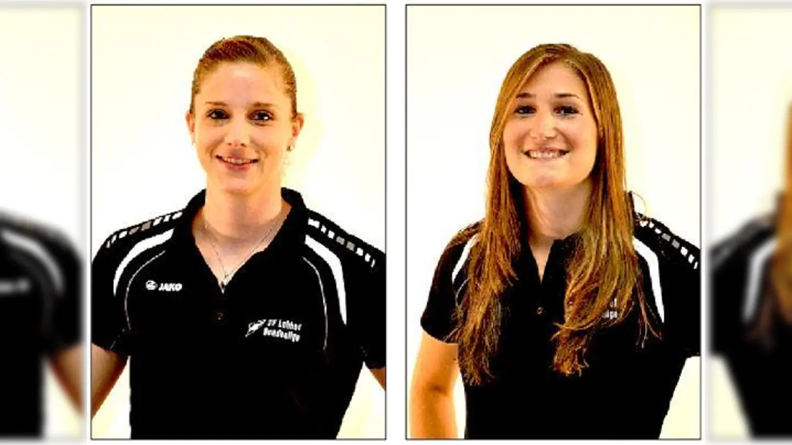 Stephanie Utz (l.) und Sabrina Karnbaum sind die alten und neuen Spielerinnen. 	 (Foto: SV Lohhof)