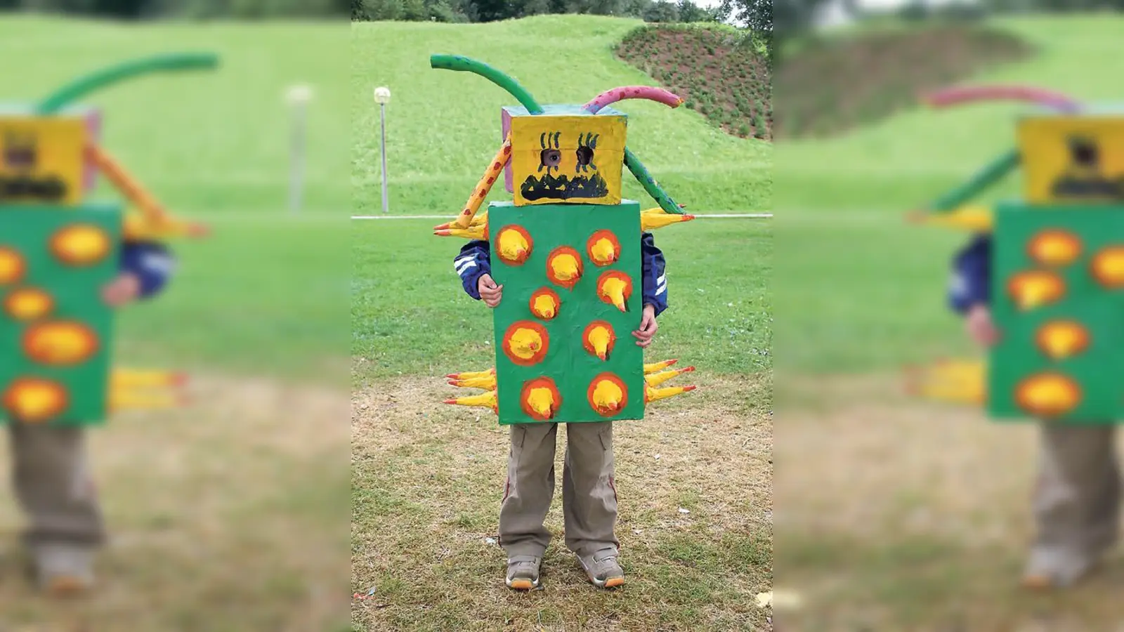 Mal einen Roboter basteln und selbst zu einem werden? Bei der Ferienakademie kein Problem.  (Foto: Kultur & Spielraum e.V.)