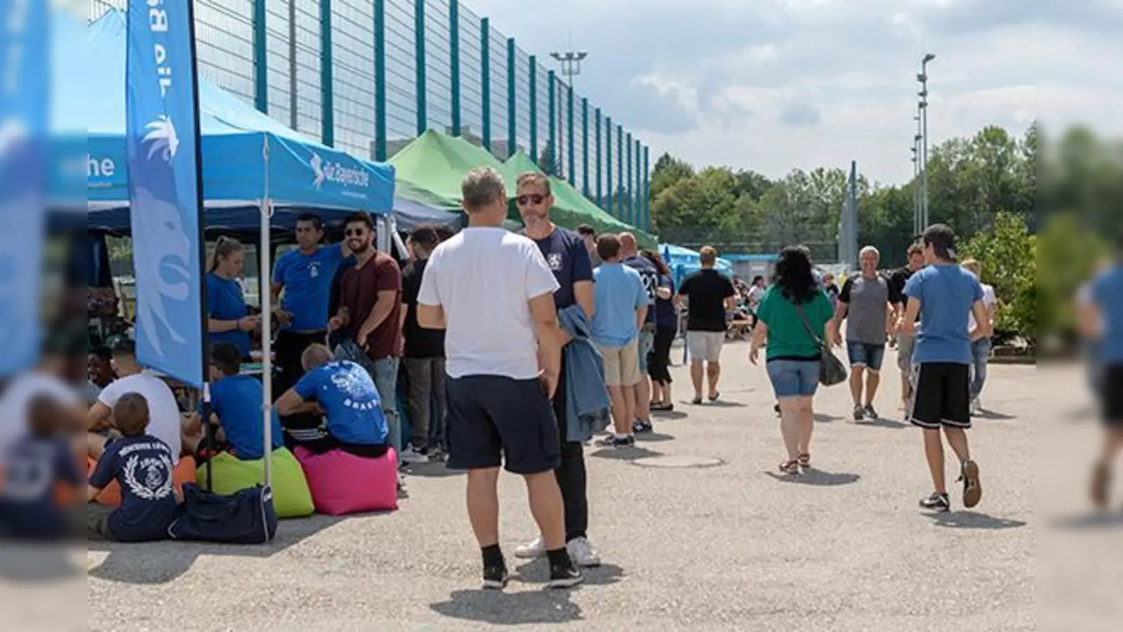 Im Zeichen des Amateursports: Sommerfest beim TSV 1860 München.  (Foto: Anne Wild)