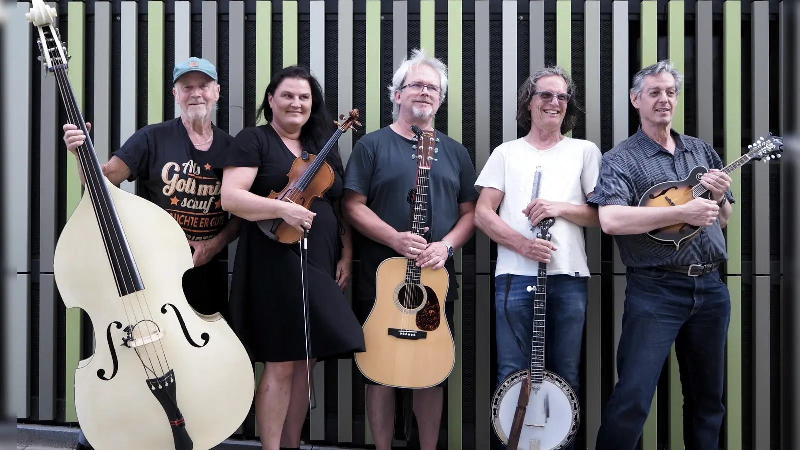Die Liberty Stringband umrahmt das Sendlinger Herbstfest musikalisch. (Foto: pr)