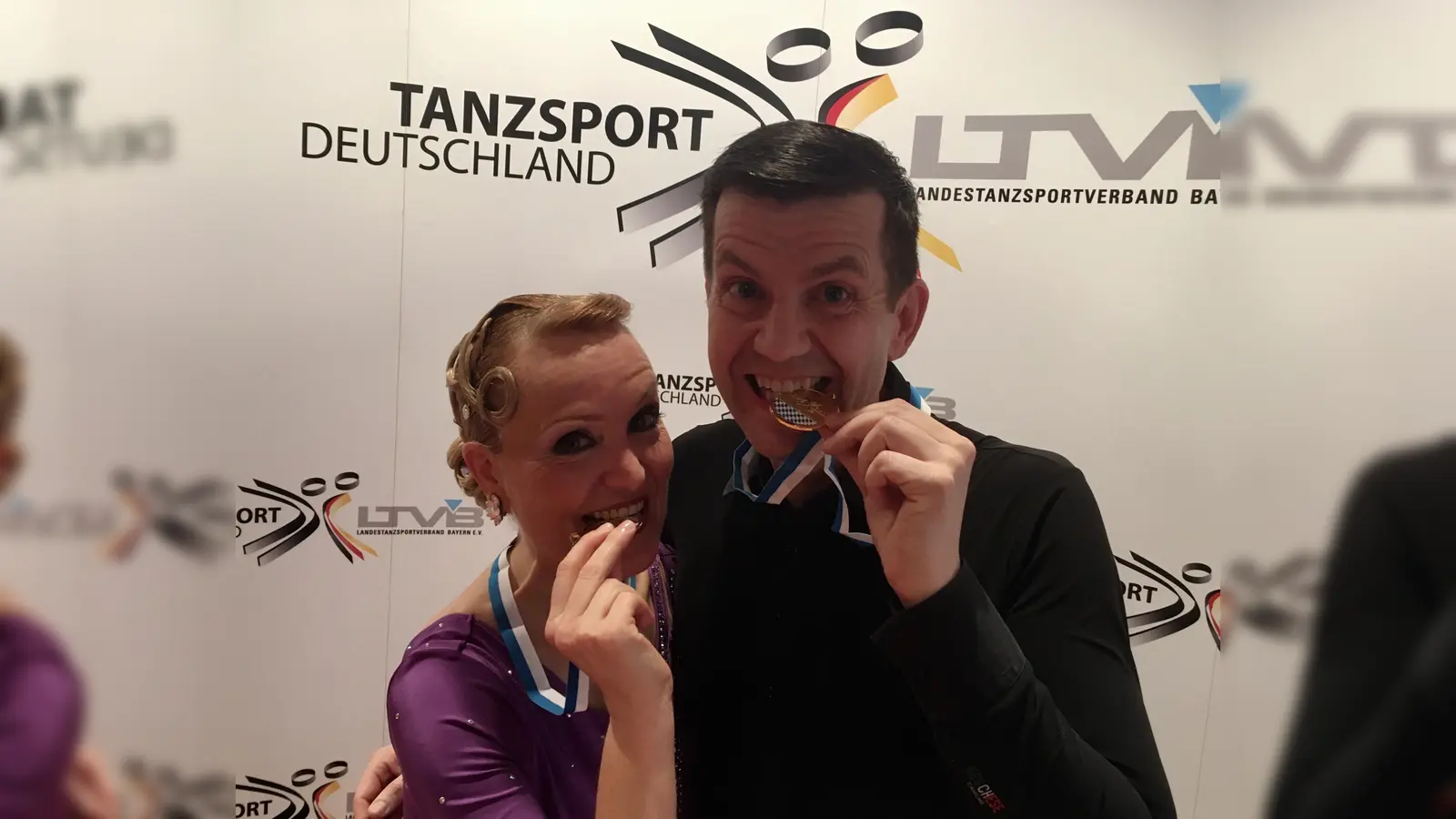 Die Bayerischen Meister Petra und Clemens Kalmer zeigen Biss. (Foto: oh)