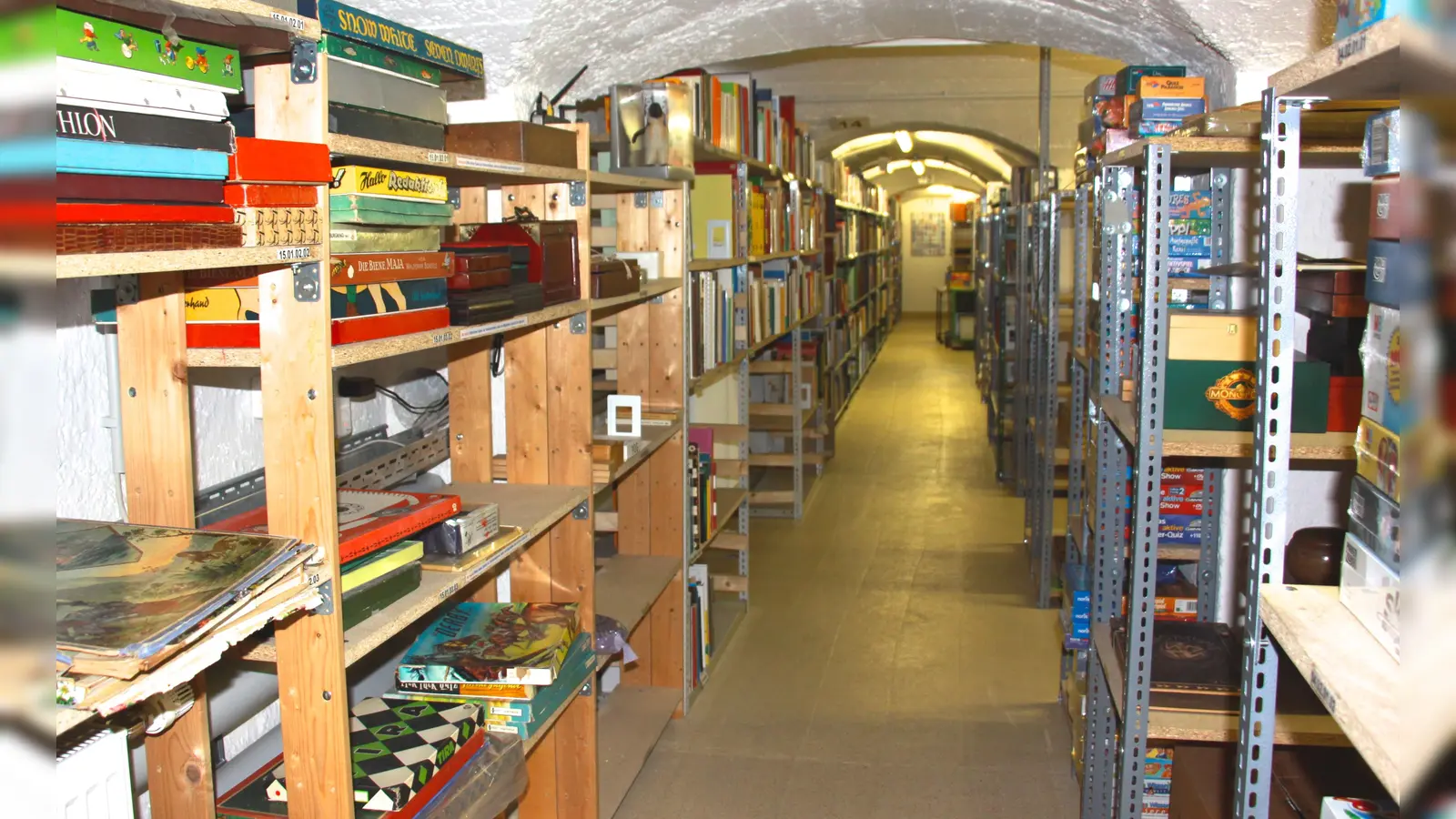 25.000 Familien- und Gesellschaftspiele befinden sich im Bayerischen Spiele Archiv in Haar. (Foto: Spiele Archiv)