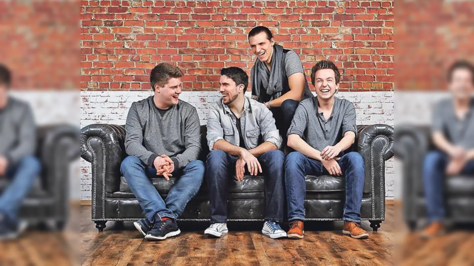 Bringen auch zu ihrem letzten gemeinsamen Konzert gute Laune mit: die Jungs von Schwindelfrei	 (Foto: VA)