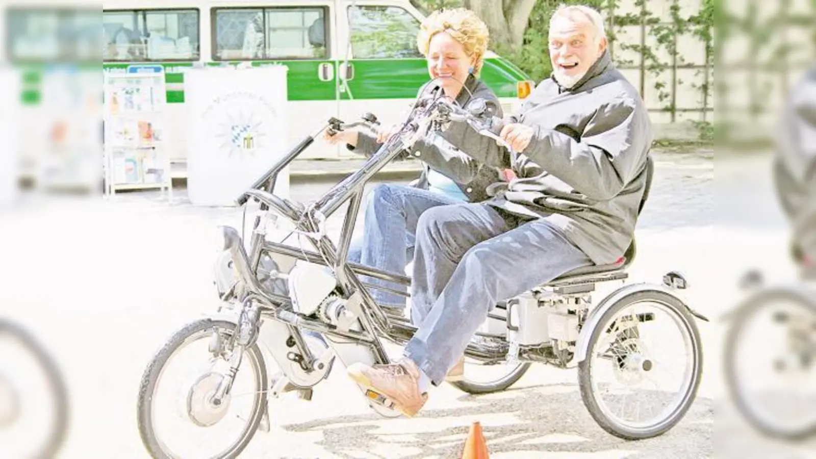 Spaß bringen die neuen Räder auch für ältere Menschen. 	 (Foto: VA)