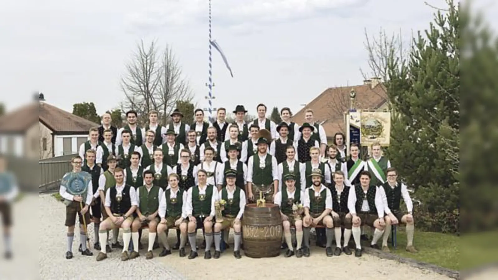 Die Grünwalder Burschen freuen sich auf zahlreiche Besucher bei ihrem Jubiläumsfest auf dem Festgelände an der Oberhachinger Straße. 	 (Foto: BV Grünwald)