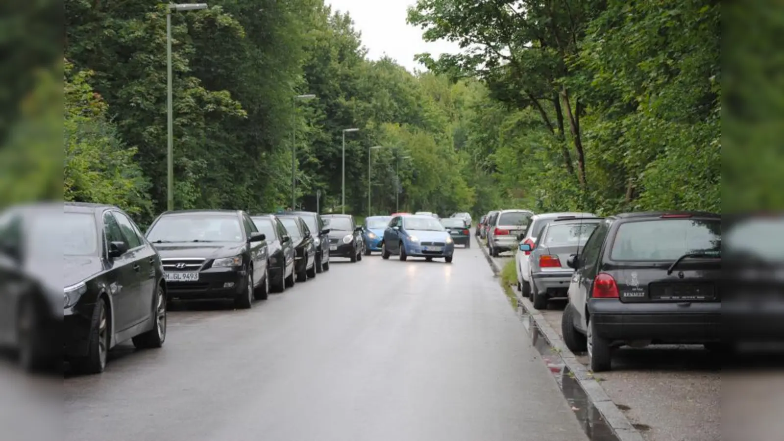 Wie es mit dem Verkehr im Freihamer Weg weitergeht, das entscheidet sich auch durch die Planungen für Freiham Nord. (Foto: Eva Schraft)