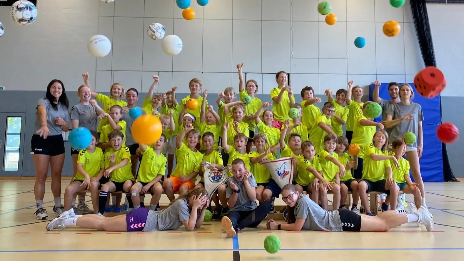Erlebnisreicher Start in die Ferien: Die Handballabteilung des TSV Gilching-Argelsried veranstaltete wieder ihre beliebte Ballsportwoche. (Foto: TSV Gilching-Argelsried)