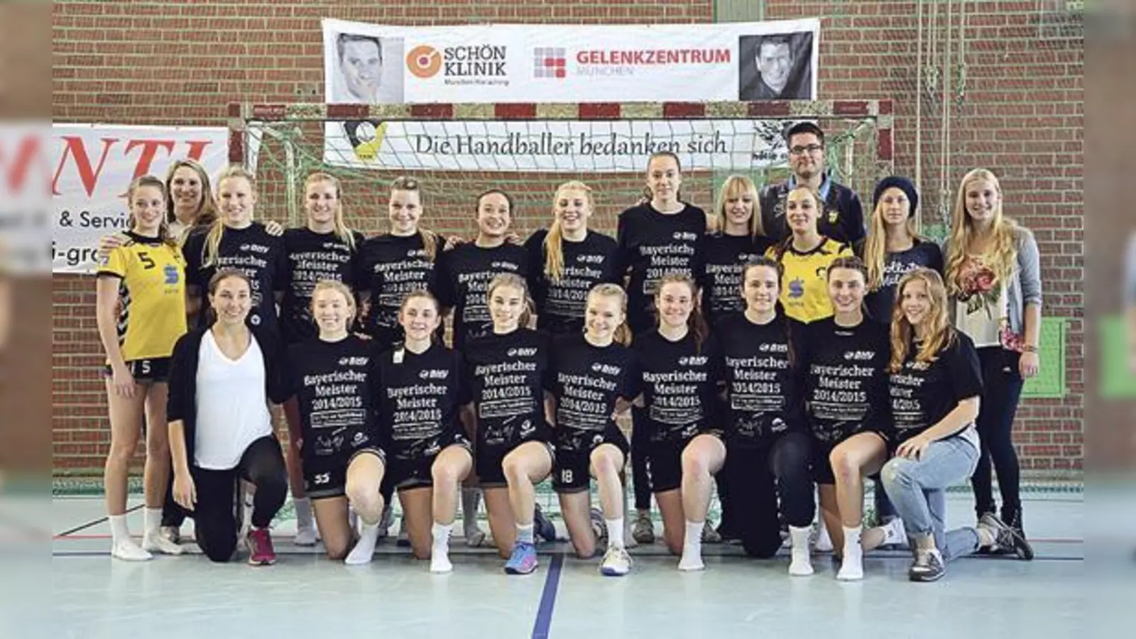 Mit starker Bilanz zum Titel: Die weibliche A-Jugend des TSV Ismaning ist mit nur einer Niederlage bayerischer Handballmeister geworden.	 (Foto: Verein)
